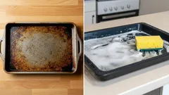 Grease on your baking sheet gone in 3 minutes: This DIY cleaner beats expensive chemicals